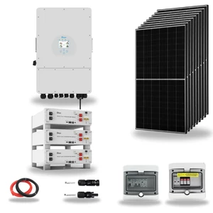Deye 12kW 3 fázisú Hybrid napelem rendszer + 15kWh Deye akkumulátor Deye 12kW 3 fázisú Hybrid napelem rendszer + 15kWh Deye akkumulátor