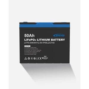 EPEVER® LiFePO4 akkumulátor 12,8V 50Ah 