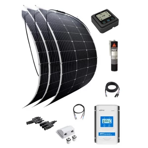 Flexibilis lakóautó rendszer - 300 watt Flexibilis lakóautó rendszer - 300 watt