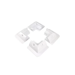 Sarok Konzol Szett - 4 db (fehér)