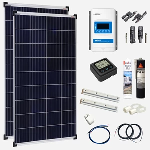 Standard lakóautó rendszer - 200 watt Standard lakóautó rendszer - 200 watt