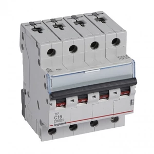  Legrand TX3 4P 6kA C 16A kismegszakító