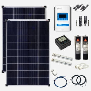 Standard lakóautó rendszer - 320 watt Standard lakóautó rendszer - 320 watt