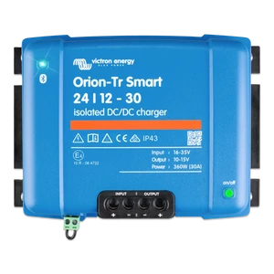 Victron Energy Orion-Tr Smart 24/12-30A 12V 30A leválasztott DC-DC izolált akkumulátortöltő