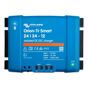 Victron Energy Orion-Tr Smart 24/24-12A 24V 12A leválasztott DC-DC izolált akkumulátortöltő