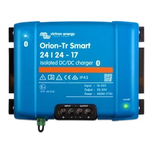 Victron Energy Orion-Tr Smart 24/24-17A 24V 17A leválasztott DC-DC izolált akkumulátortöltő