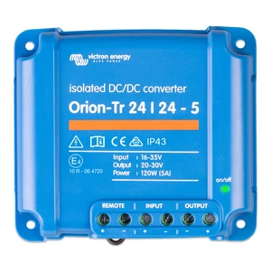 Victron Energy Orion-Tr 24/24-5A (120W) DC-DC izolált átalakító