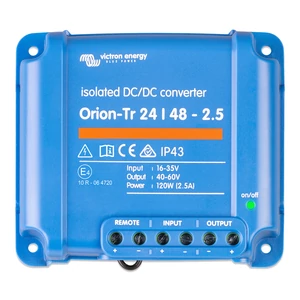 Victron Energy Orion-Tr 24/48-2,5A (120W) DC-DC izolált átalakító