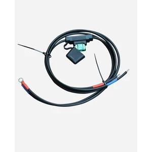 Akkumulátor kábel 6mm2 - 1,5m (30A biztosítékkal)