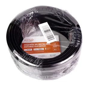 Napelem kábel fekete - 4mm² - 100m