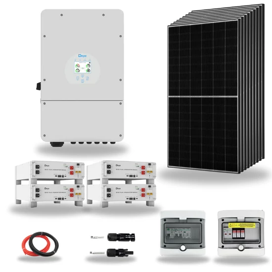 12kW Deye Hybrid üzemű napelem rendszer - 1 fázis