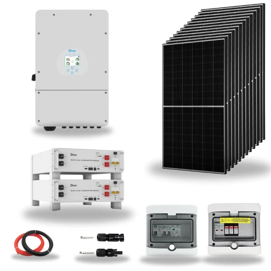 8kW Deye Hybrid üzemű napelem rendszer - 1 fázis