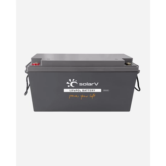 SolarV® LiFePO4 akkumulátor 200Ah 12.8V