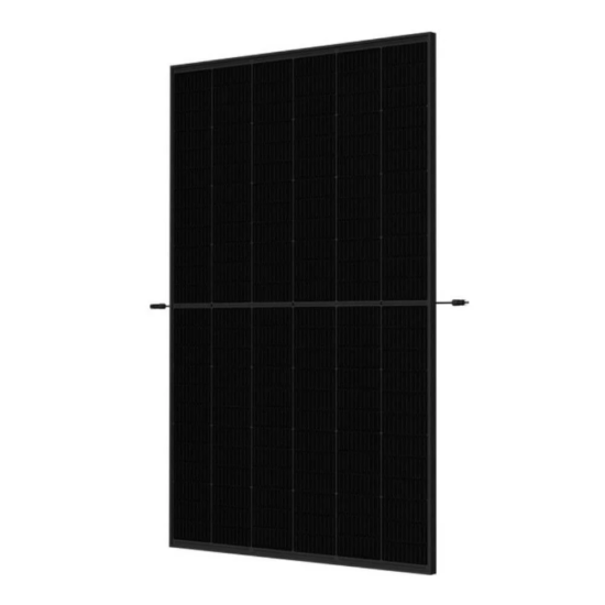 Trina Vertex S 425W Full Black Napelem panel