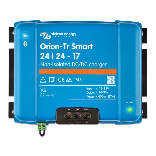 Victron Energy Orion-Tr Smart 24/24-17A 24V 17A DC-DC akkumulátortöltő - nem izolált