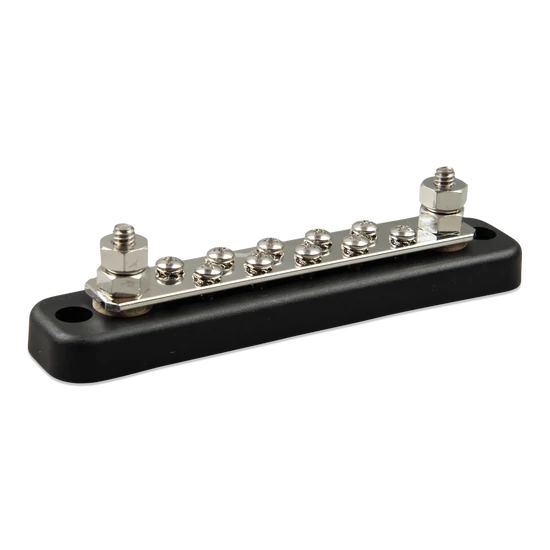 Victron Energy 2 pontos közösítő sín + fedél 10 csavarral (150A)