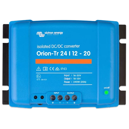 Victron Energy Orion-Tr 24/12-20A (240W) DC/DC izolált Konverter 