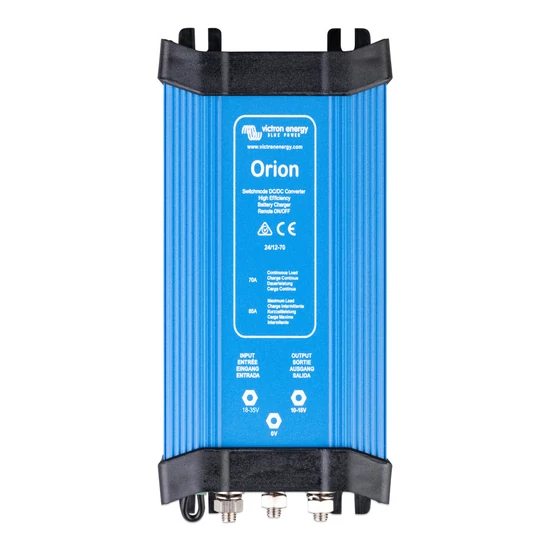 Victron Energy Orion 24/12-70 (840W) DC/DC konverter szorító szelvénnyel - nem izolált