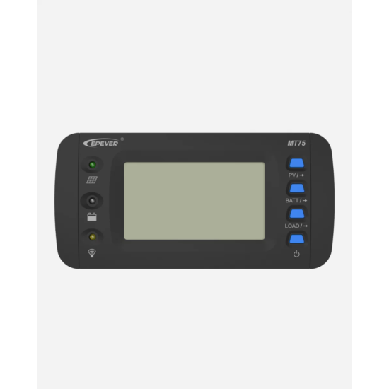 EPEVER® MT75 távirányító EPEVER töltésszabályozókhoz és inverterekhez - LCD kijelzővel