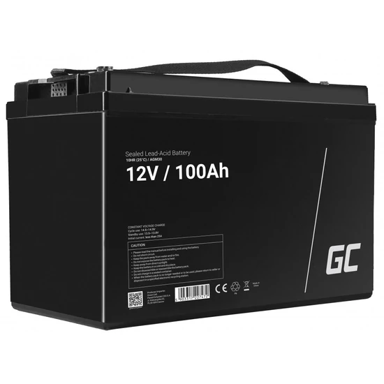 Green Cell AGM akkumulátor 12V 100Ah