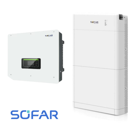 SOFAR HYD 5KTL-3PH Inverter +  BTS 5K 10kWh Akkumulátor