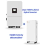 Kép 1/8 - Deye 10kW 3 fázisú Hybrid inverter + 15kWh Felicity akkumulátor