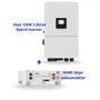 Kép 1/8 - Deye 12kW 3 fázisú Hybrid inverter + 5kWh Deye akkumulátor