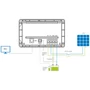 Kép 5/7 - EPEVER PWM töltés szabályzó 30A 12 / 24V GoMate